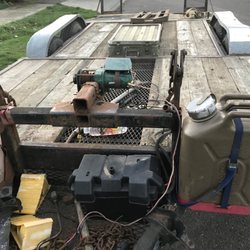 W&S Towing - Trailer that jeep was on
