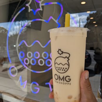 OMG Tea - Mango Green Milk Tea - Bubble Tea Near Me - Santa Clara, California OMG Tea - Mango Green Milk Tea - Bubble Tea Near Me - Santa Clara, California