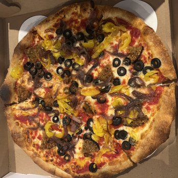 Pizza Knight - Veggie Pizza, 12" - Pizza Near Me - Hackensack, New Jersey