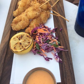 Paddlefish - Lobster corn dogs - our fave. Perfectly cooked and SO good. - Seafood Near Me - Orlando, Florida Paddlefish - Lobster corn dogs - our fave. Perfectly cooked and SO good. - Seafood Near Me - Orlando, Florida