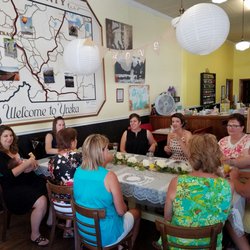 Bella Art Works Creative Cafe - A bridal shower in progress.