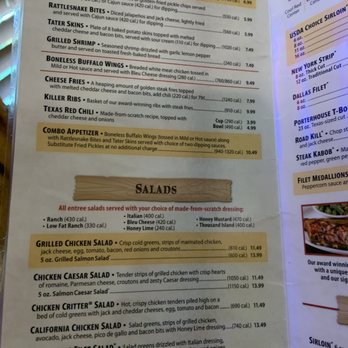Texas Roadhouse - Menu as of 6.8.21 - American Near Me - Reno, Nevada Texas Roadhouse - Menu as of 6.8.21 - American Near Me - Reno, Nevada