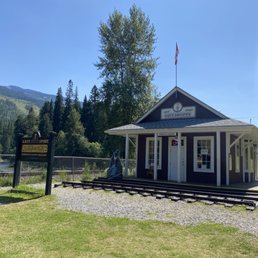 Exterior outside entrance of The Last Spike - Craigellachie, British Columbia Exterior outside entrance of The Last Spike - Craigellachie, British Columbia