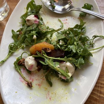 Passionfish - beet and goat cheese salad - Seafood Near Me - Pacific Grove, California