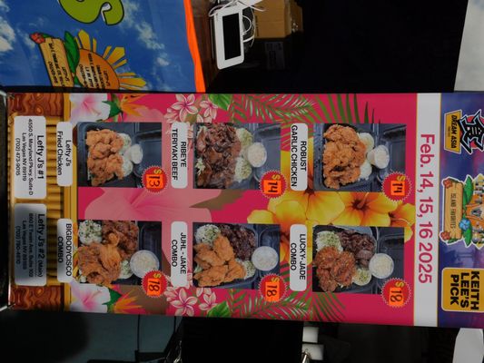 LEFTY-J’S ISLAND FAVORITES (Twain Ave) by null