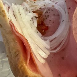 Slack's Hoagie Shack - Onion sandwich?