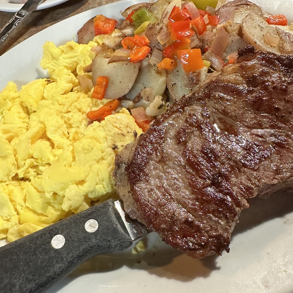Huckleberry's - 1/2 lb. Ribeye Steak Platter - Southern Near Me - Anaheim, California