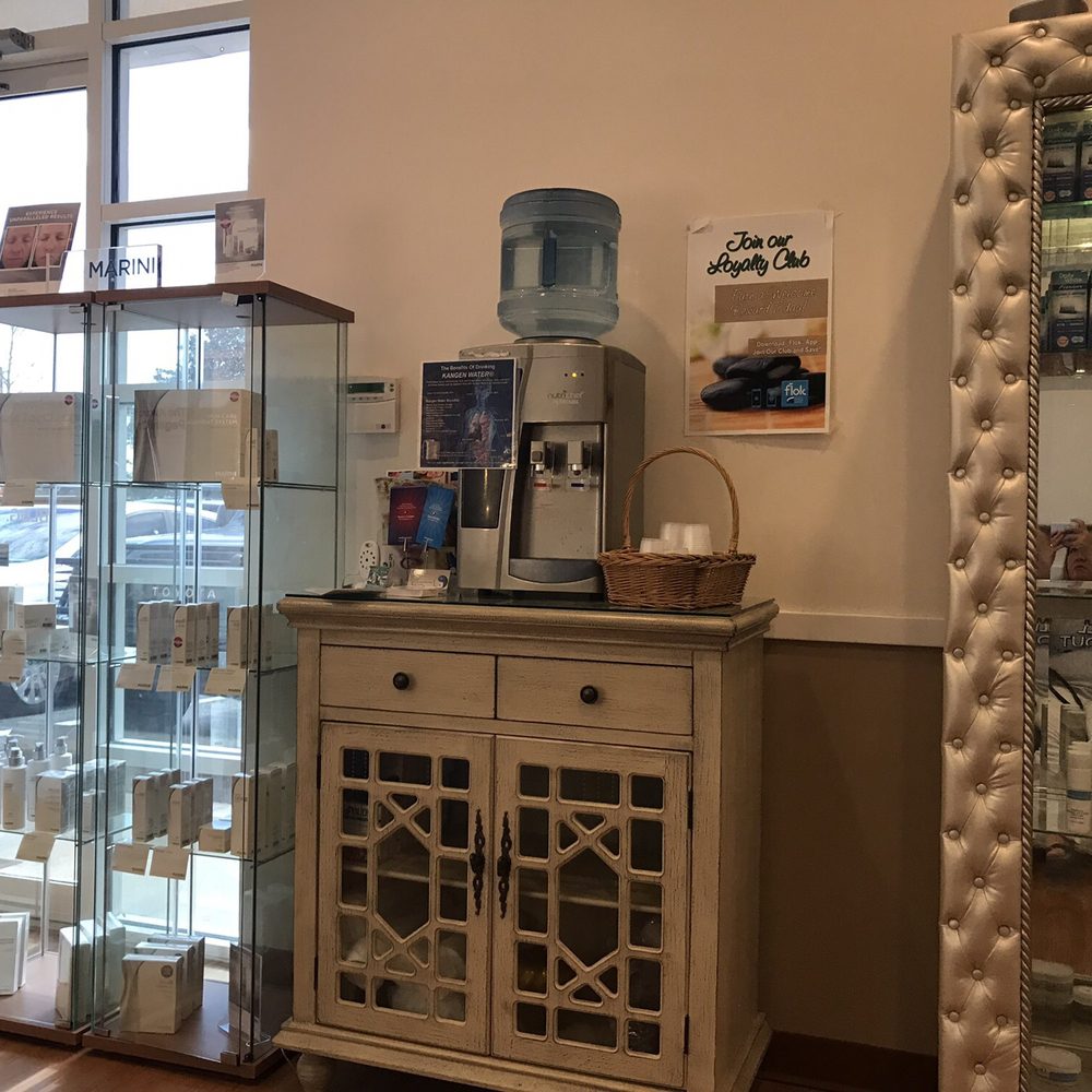 Essentials Massage & Facials of Trinity - Water with cups for customers - Skin Care Near Me - Trinity, Florida Essentials Massage & Facials of Trinity - Water with cups for customers - Skin Care Near Me - Trinity, Florida