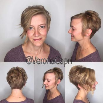 VeronaCapri - Let me just say...I love razor cuts, texture the different angles. We are in the process of letting it grow to have more hair to play with - Hair Stylists Near Me - Corona, California VeronaCapri - Let me just say...I love razor cuts, texture the different angles. We are in the process of letting it grow to have more hair to play with - Hair Stylists Near Me - Corona, California
