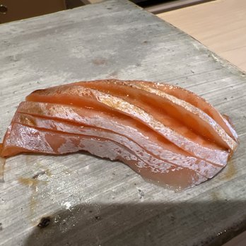 Kabuto - Ocean trout belly nigiri. This we got off the nigiri sushi menu. - Sushi Bars Near Me - Las Vegas, Nevada
