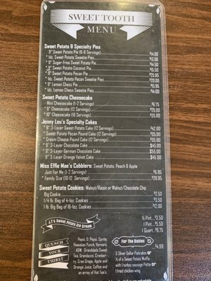 Menu photo 5 Sweet Potato Sensations Detroit, MI