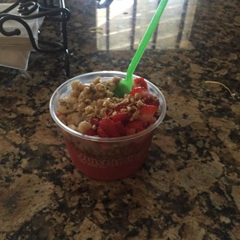 Juice It Up! - Strawberry wave smoothie bowl! Tastes great!! - Juice Bars & Smoothies Near Me - Moreno Valley, California