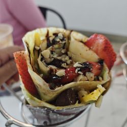 Eight Turn Crepe - Matcha striped chocolate
