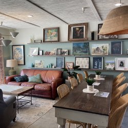 Liquid Farm Tasting Room & Mercantile - Back area seating