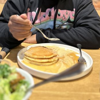 Flipper’s - Maple Butter Pancake solid 6/10 Maple Butter was a bit on the bitter side - Pancakes Near Me - New York, New York Flipper’s - Maple Butter Pancake solid 6/10 Maple Butter was a bit on the bitter side - Pancakes Near Me - New York, New York