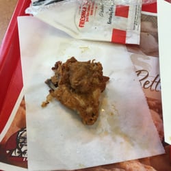 KFC - Chicken wing for $1.79 that was size of quail wing. When I complained was told that was the size of all their wings! Unbelievable !