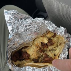 The Texan - This is my chorizo taco.