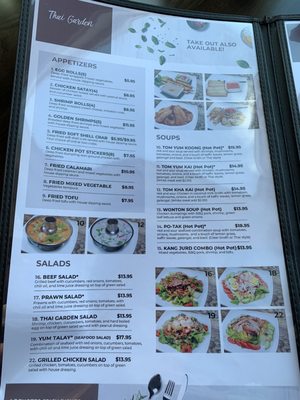 Menu photo 8 Thai Garden Central Point, OR