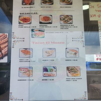 Tacos El Mosco - Menu Aug. 2026 - Tacos Near Me - Baton Rouge, Louisiana Tacos El Mosco - Menu Aug. 2026 - Tacos Near Me - Baton Rouge, Louisiana