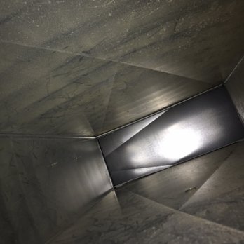 Thorough Restoration - Photos taken during the duct work cleaning and decontamination - Damage Restoration Near Me