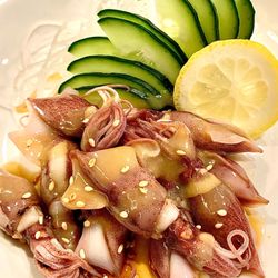 Yagi Japanese Restaurant - Fire fly squidホタルイカ！！