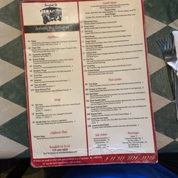 Menu Menu