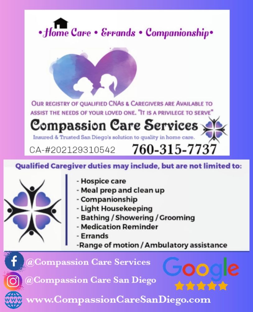 Compassion Care Services - home care agency in Poway, CA