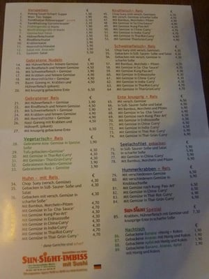 Menu photo 1 Sun-Sight China-Imbiss Bamberg, BY