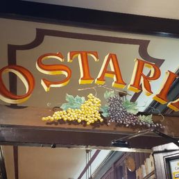 This is above the doorway. Remember the name: Ostario Antico Dolo ! This is above the doorway. Remember the name: Ostario Antico Dolo !