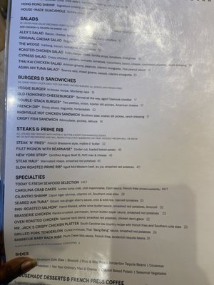 Menu photo 8 J. Alexander’s San Antonio La Cantera San Antonio, TX