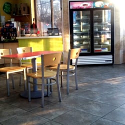 Dairy Queen / Orange Julius - Interior of the DQ dining room.