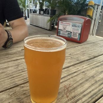 Cape May Brewing Company - Pint in outdoor patio - Breweries Near Me - Lower Township, New Jersey