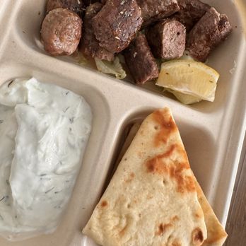 Yasou Santorini - Kebab Souvlaki Platter - Greek Near Me - Tenafly, New Jersey Yasou Santorini - Kebab Souvlaki Platter - Greek Near Me - Tenafly, New Jersey