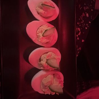 Lore Speakeasy and Escape Room - California roll deviled eggs - Speakeasies Near Me - San Francisco, California Lore Speakeasy and Escape Room - California roll deviled eggs - Speakeasies Near Me - San Francisco, California