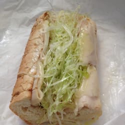 Tricia's Little Beverage & Deli - Turkey & cheese sandwich