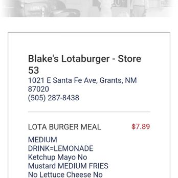 Blake's Lotaburger - Burgers Near Me - Grants, New Mexico