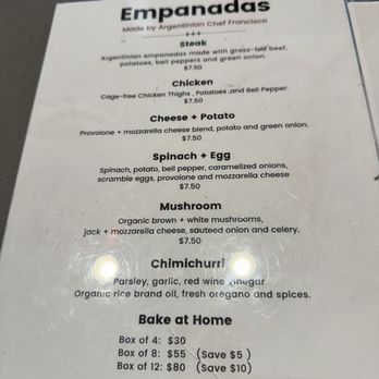 Brewja Coffee - Empanada menu - December 2025 - Coffee & Tea Near Me - San Lorenzo, California Brewja Coffee - Empanada menu - December 2025 - Coffee & Tea Near Me - San Lorenzo, California