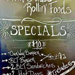 Twin Dudes Rollin’ Foods - Our Specials!