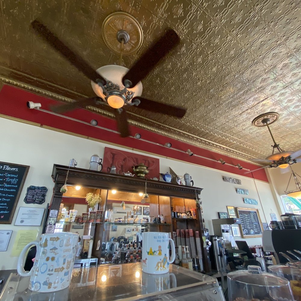 Concord Point Coffee - Ceiling and front of service area - Cafes Near Me - Havre de Grace, Maryland Concord Point Coffee - Ceiling and front of service area - Cafes Near Me - Havre de Grace, Maryland