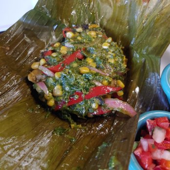Cafe Cusco - Veggie tamal - Peruvian Near Me - Springfield, Missouri Cafe Cusco - Veggie tamal - Peruvian Near Me - Springfield, Missouri