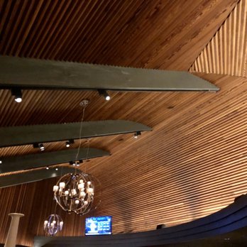 Chart House - Gorgeous interior wooden ceiling - Seafood Near Me - Monterey, California