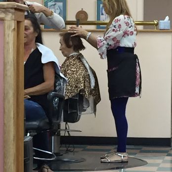 Precision 6 Cuts & Perms - Getting her hair did. - Hair Salons Near Me - Woodland, California Precision 6 Cuts & Perms - Getting her hair did. - Hair Salons Near Me - Woodland, California
