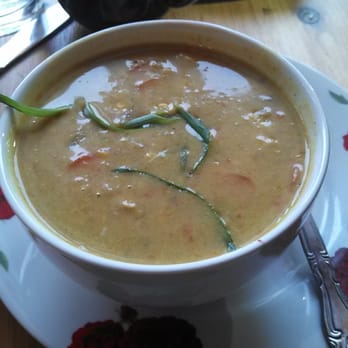 Renata's Creperie - Vegan Corn Chowder - Creperies Near Me - Arcata, California Renata's Creperie - Vegan Corn Chowder - Creperies Near Me - Arcata, California