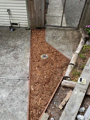Large maintenance made easy! - This landscaping design was done on a home in the redwoods and the owner wanted something more than a simple driveway replacement￼