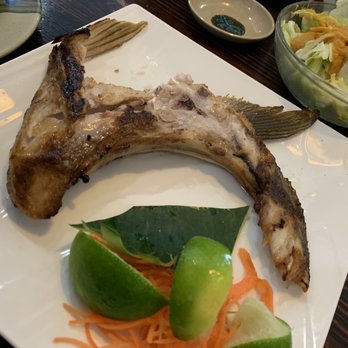 Sushin Japanese Restaurant - Hamachi kama - grilled fish collar - Japanese Near Me - Miami, Florida Sushin Japanese Restaurant - Hamachi kama - grilled fish collar - Japanese Near Me - Miami, Florida