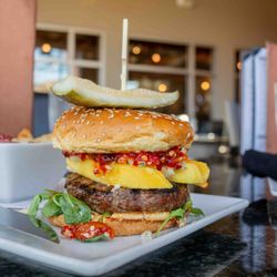 Mango Habanero Burger