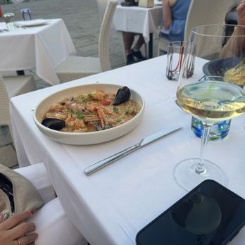 A Beccafico - The seafood  risotto was delicious. - Italian Near Me - Venezia, VE