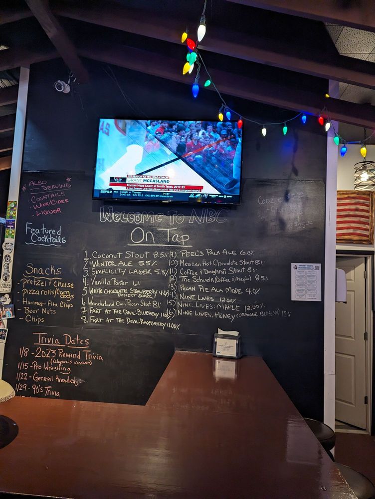 NILES BREWING COMPANY Updated September 2024 206 E Main St, Niles