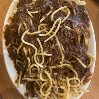 Skyline Chili - Chili Spaghetti - Fast Food Near Me - Cincinnati, Ohio