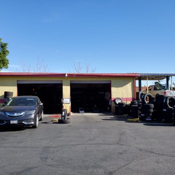 Tire Center - Small garage - Tires Near Me - Fontana, California